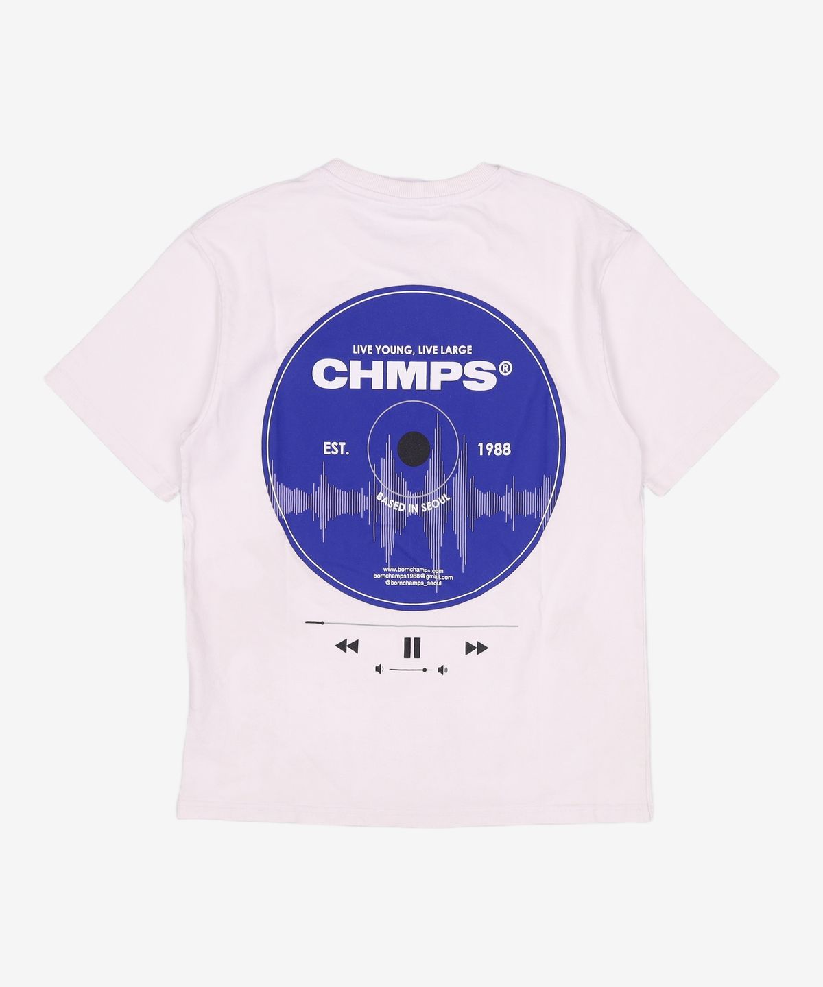 본챔스(BORN CHAMPS) 반소매 티셔츠 S