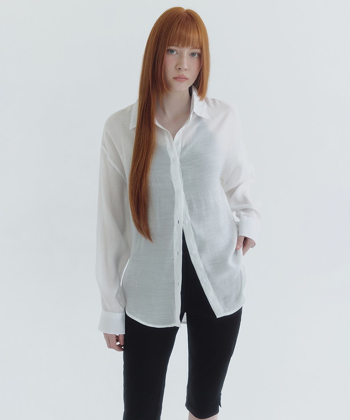 미케네(MICANE) 아일린 오버핏 셔츠