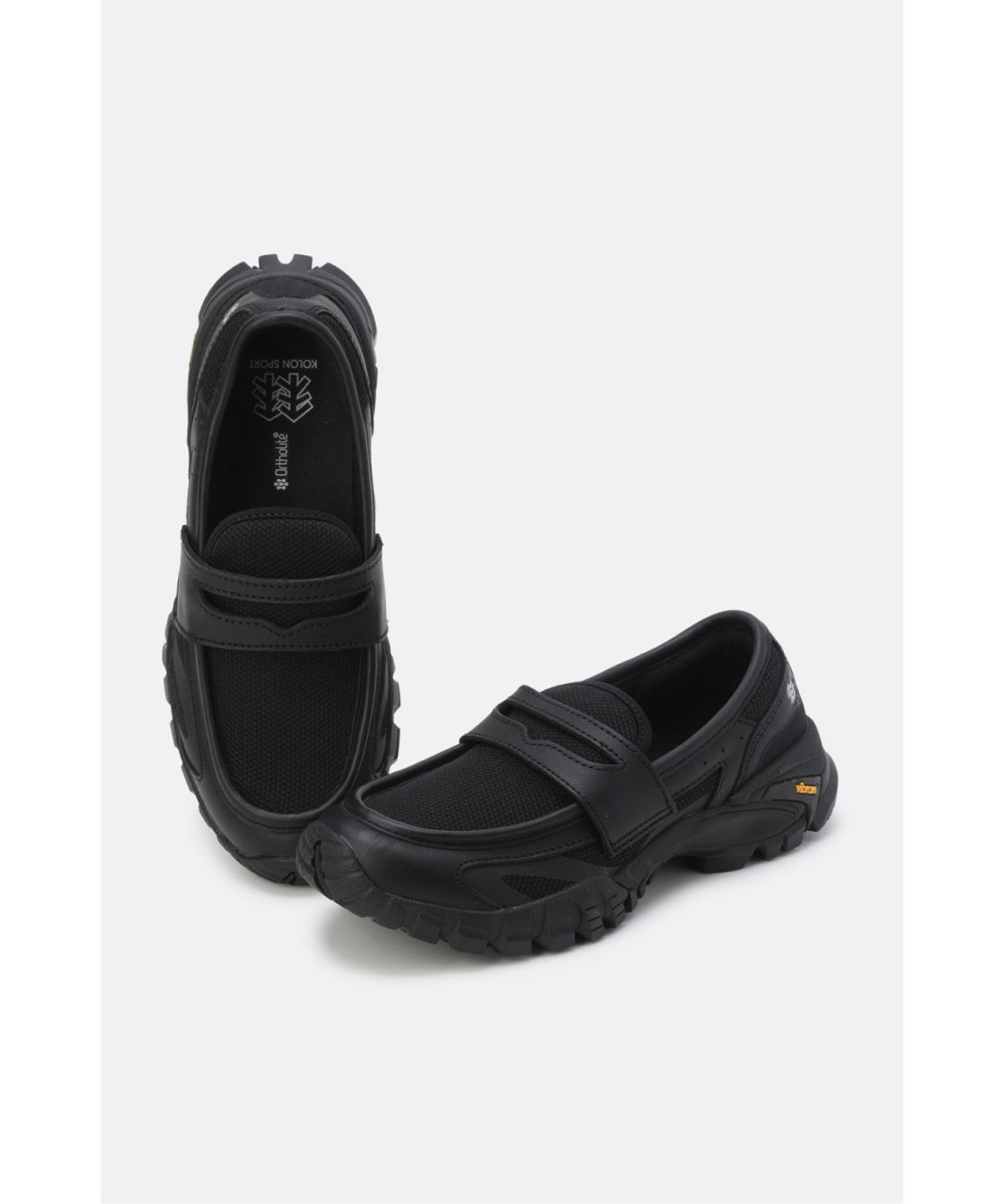 코오롱스포츠(KOLON SPORT) 여성 로퍼 슬릭스 FE2AX26430BLK