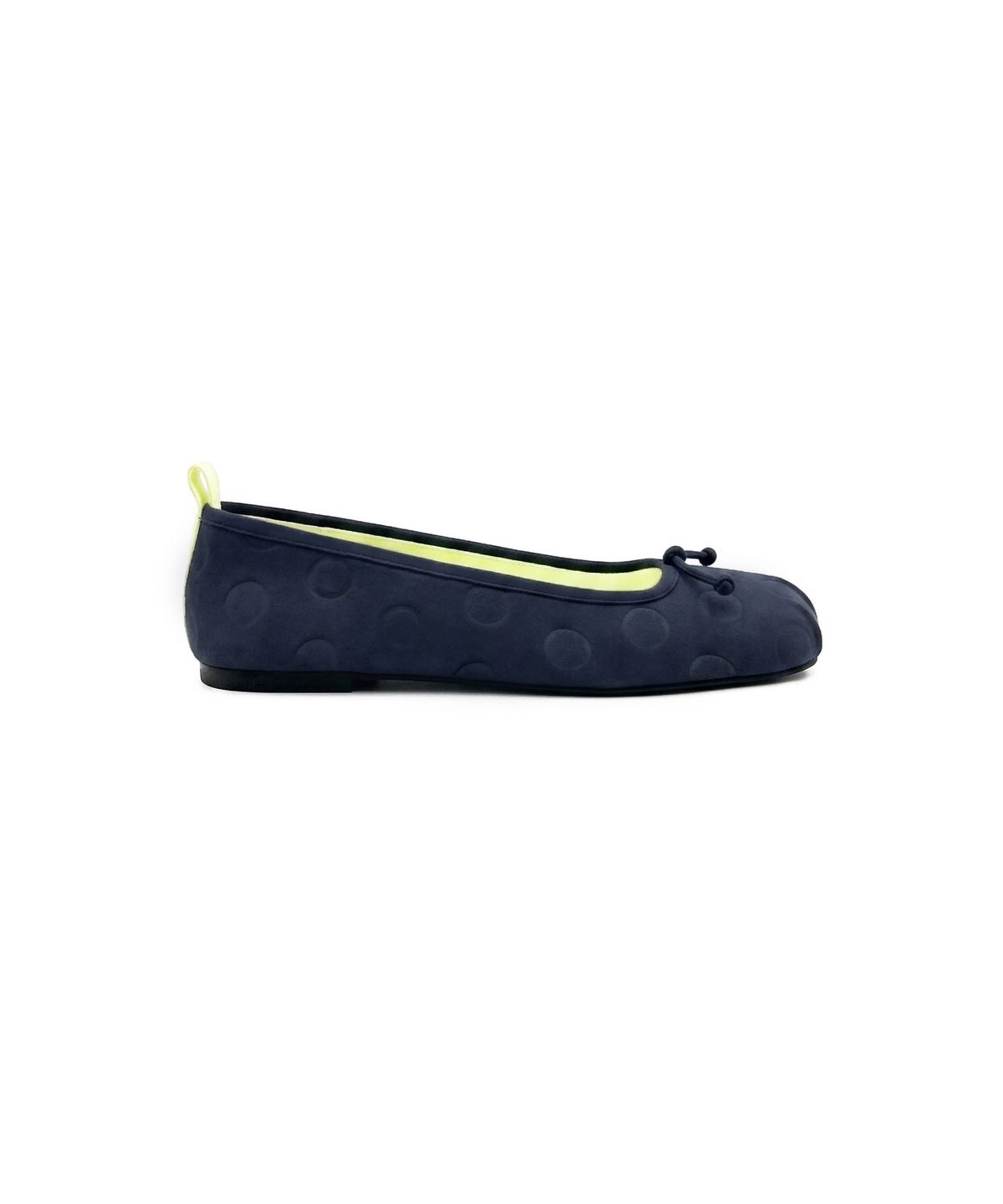 포르테나(PORTERNA) DOT SQUARE FLATS - NAVY