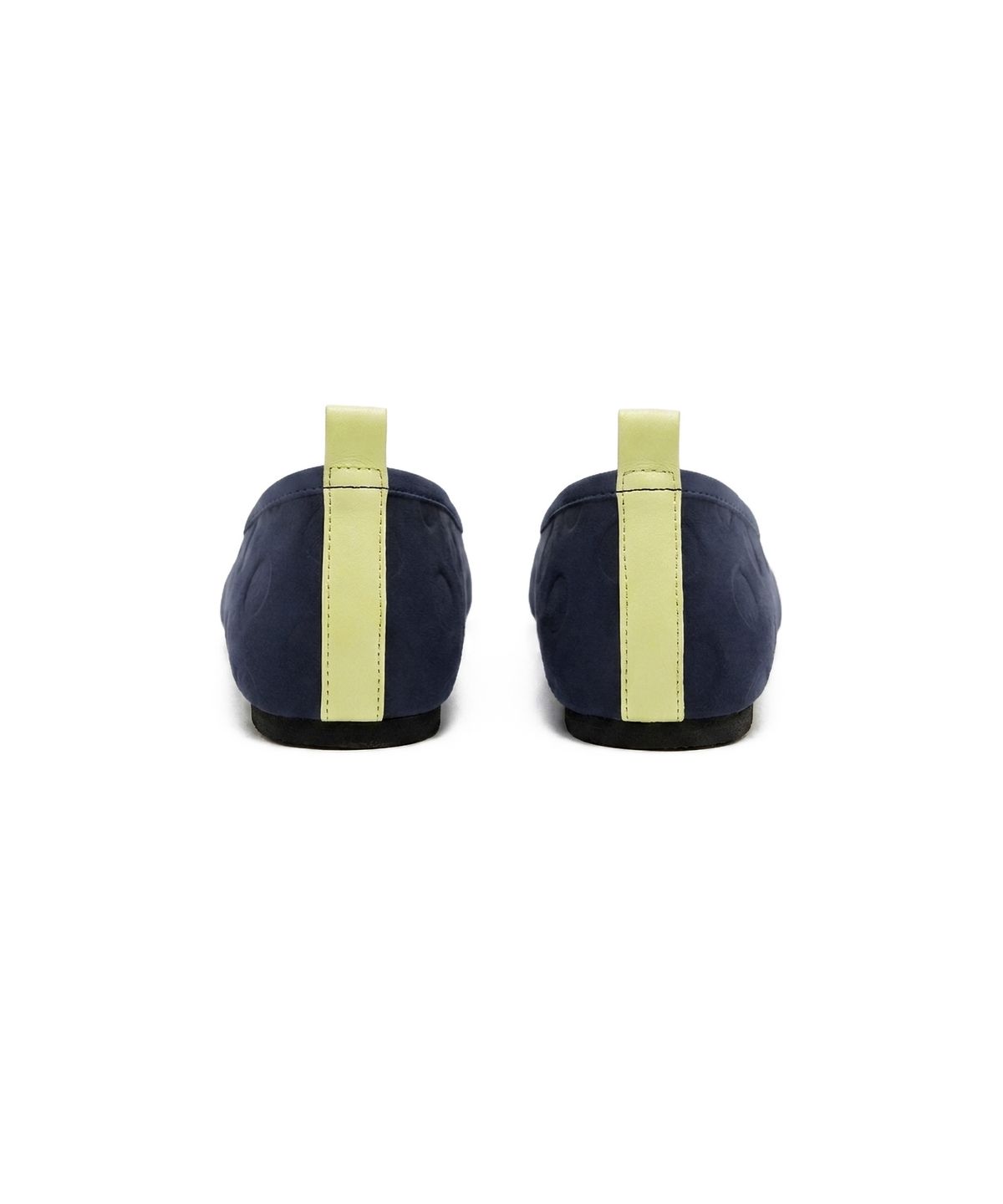 포르테나(PORTERNA) DOT SQUARE FLATS - NAVY
