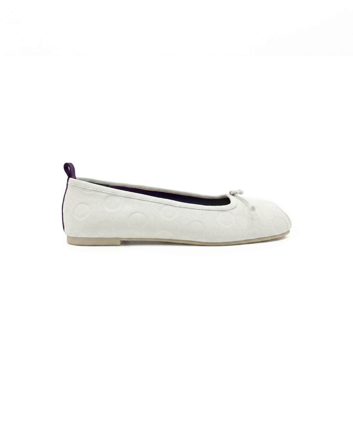 포르테나(PORTERNA) DOT SQUARE FLATS-LIGHT GRAY