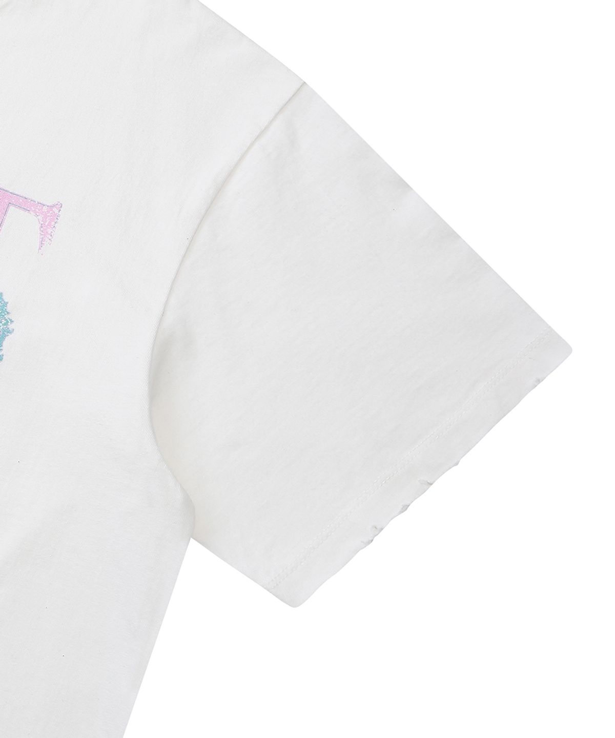 이이이알알알(EEERRR) Saint cupid artwork overfit damaged washing t-shirt (White)