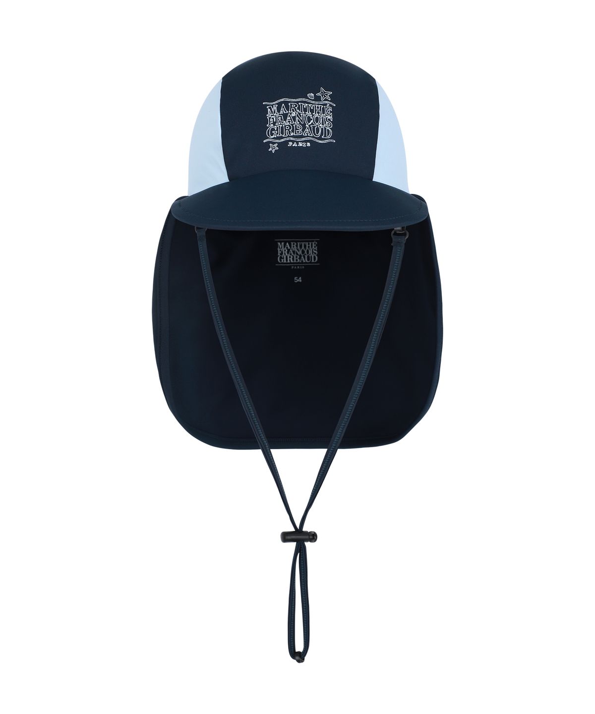 마리떼 키즈(MARITHÉ KIDS) KIDS SEASONAL CLASSIC LOGO RASHGUARD FLAP CAP navy