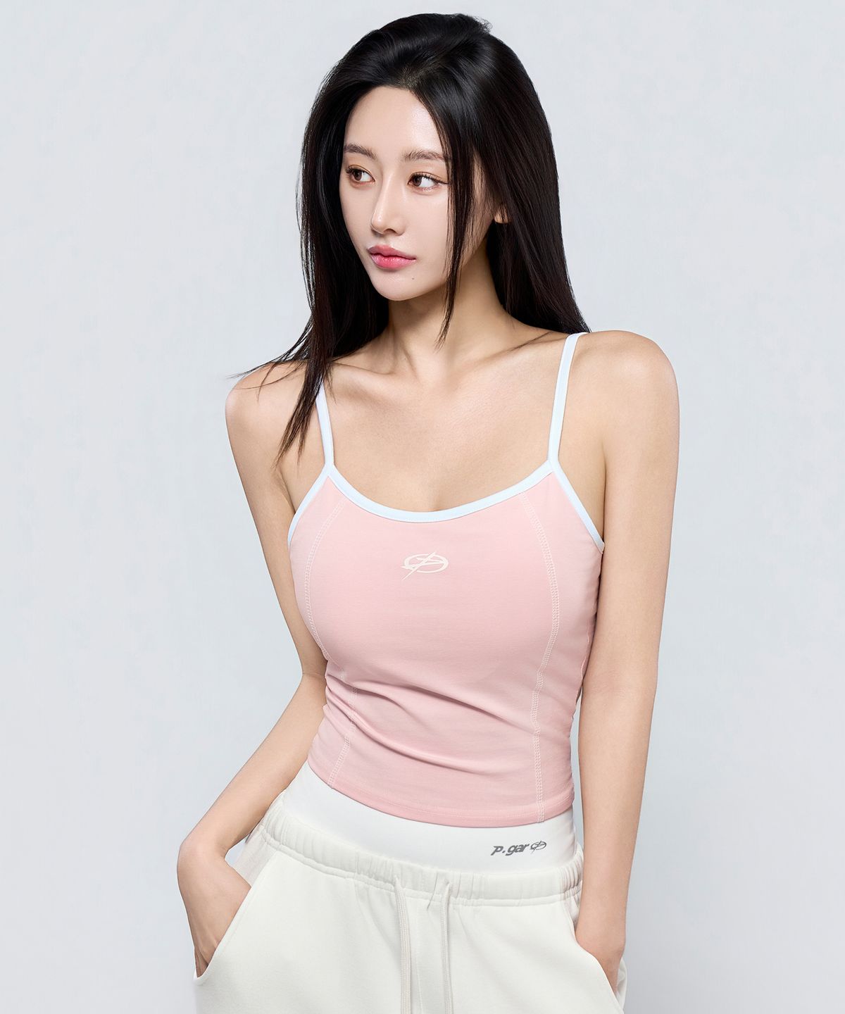 피지컬가먼츠(PHYSICAL GARMENTS) P5081 우먼 캡내장 스티치 나시 [4COLOR]