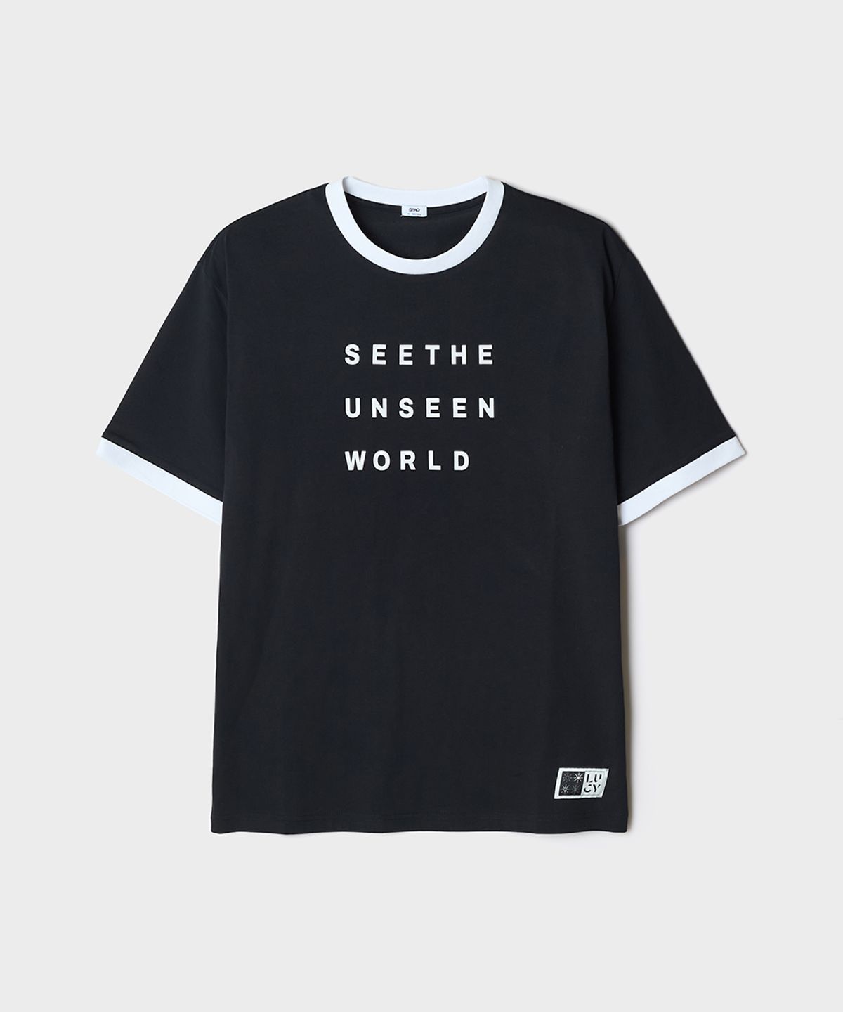 스파오(SPAO) [LUCY] 링거 티셔츠(BLACK)_SPRLG37U11