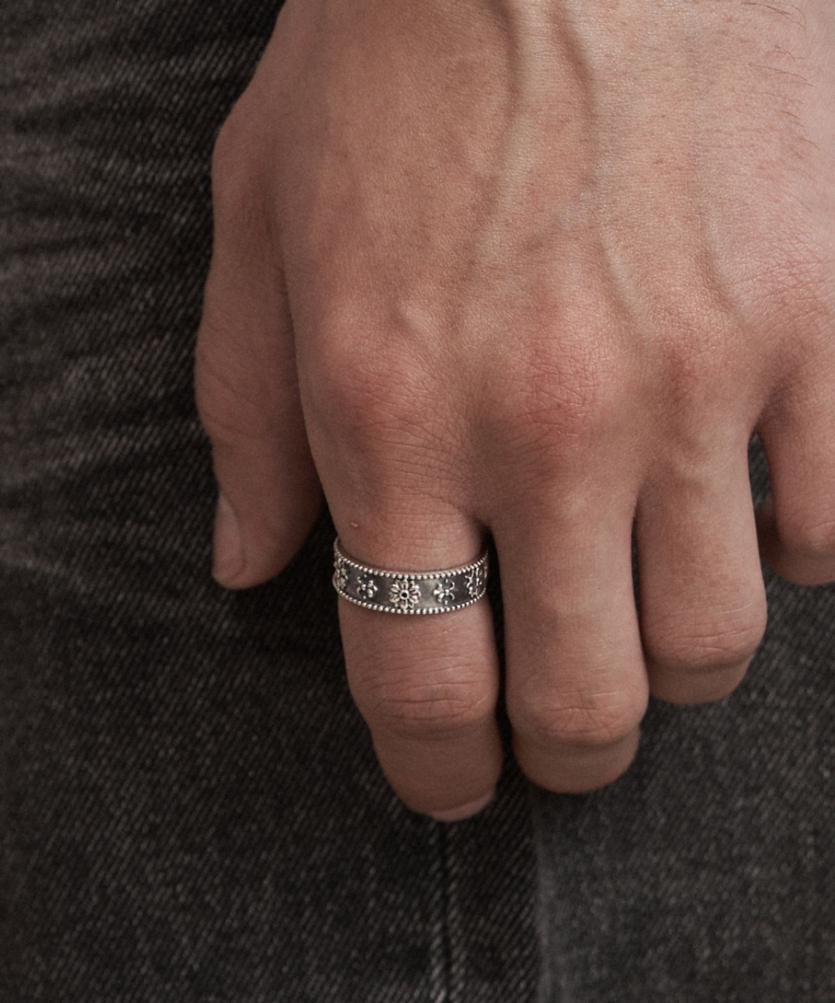 더스틸룸(THESTILLROOM) [SILVER] #R2608 Rosette round ring