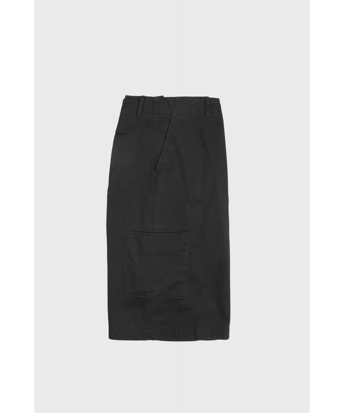 유스(YOUTH) Cinch Back Wide Half Pants - Black