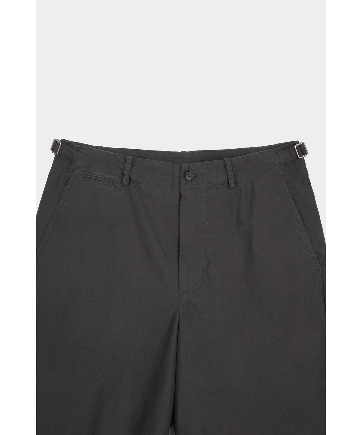 유스(YOUTH) Washed Half Pants - Charcoal Grey