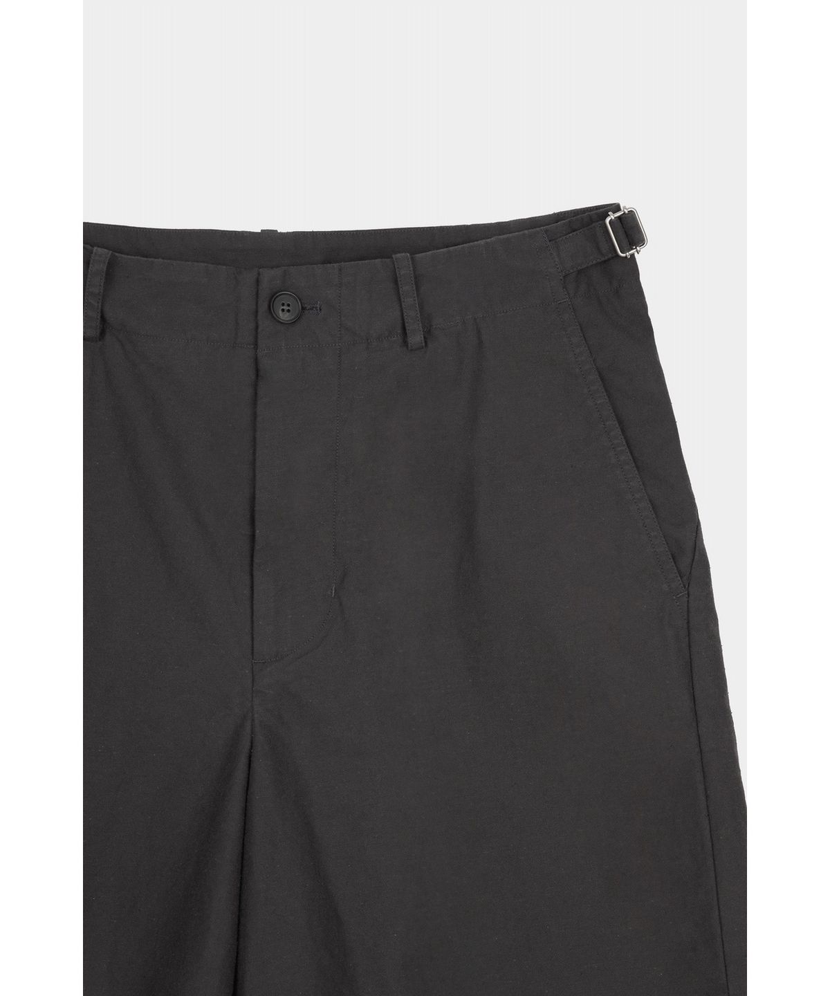 유스(YOUTH) Washed Half Pants - Charcoal Grey