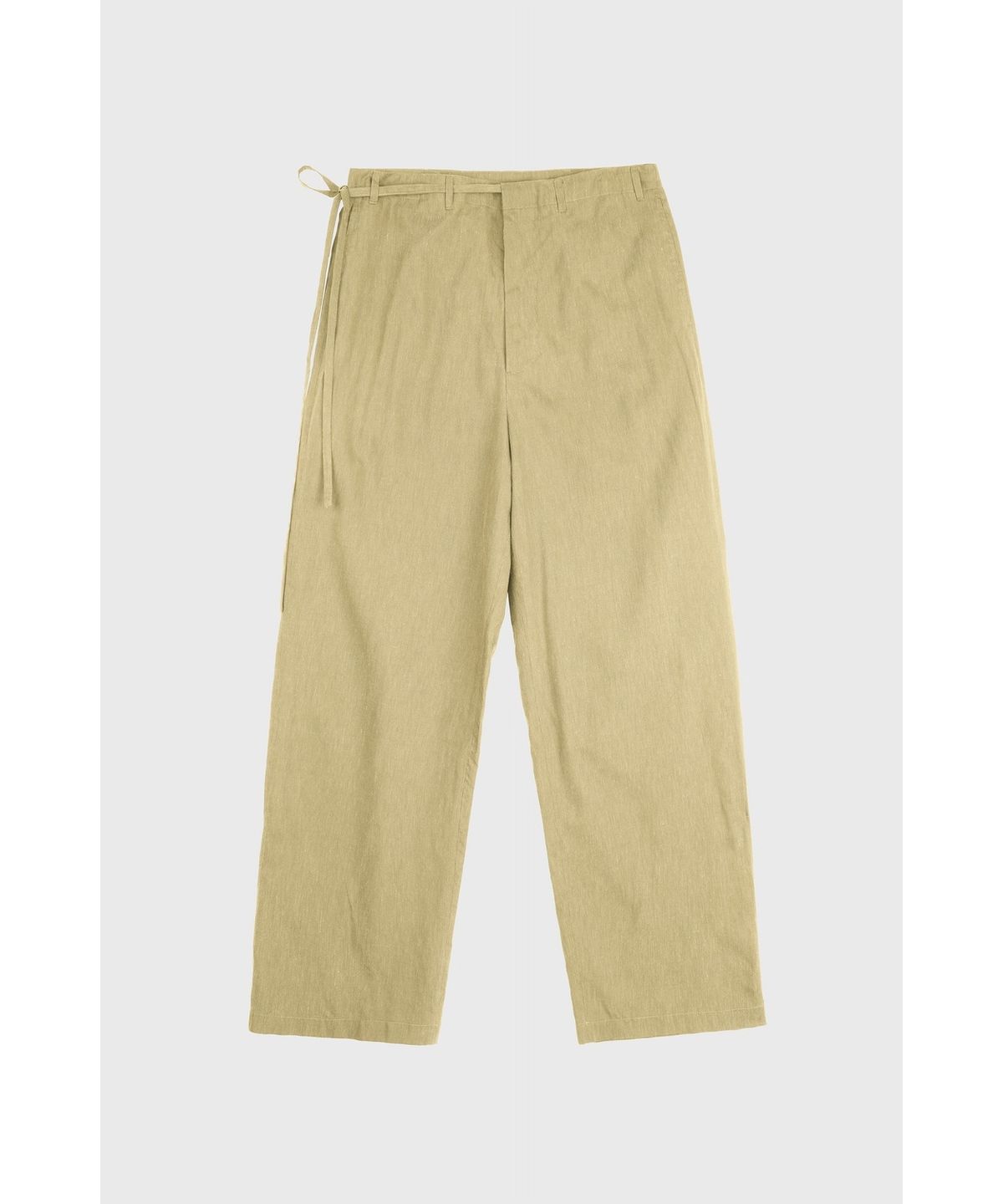 유스(YOUTH) Side String Pants - Light Yellow