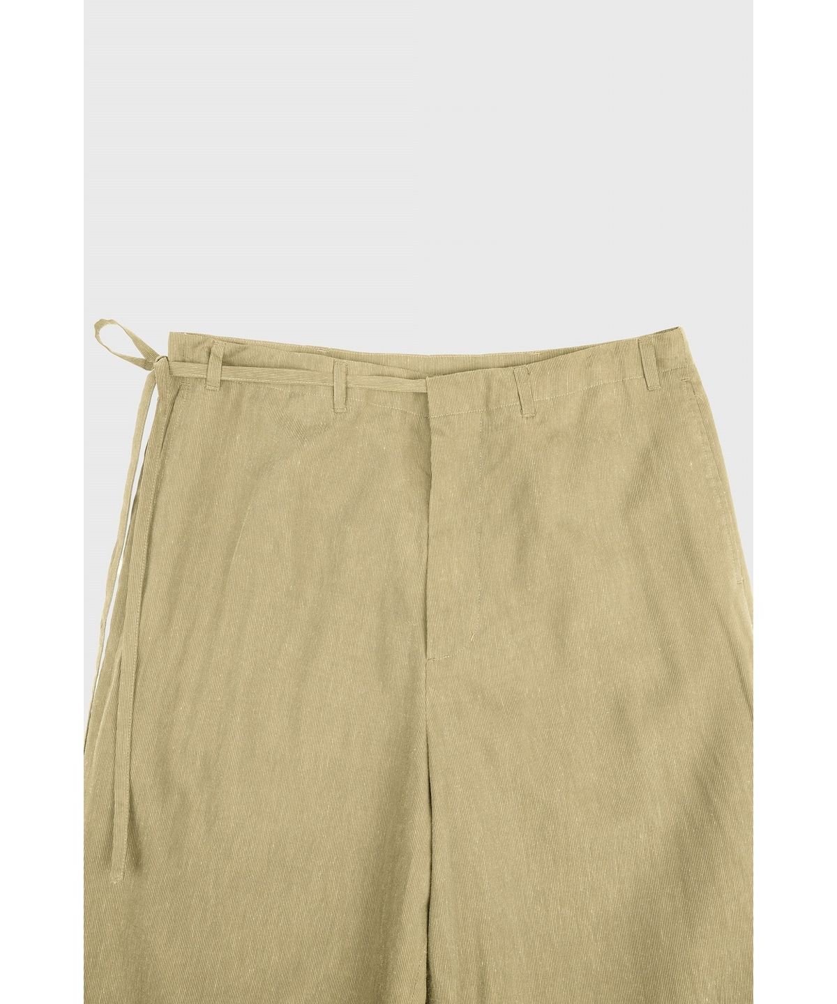 유스(YOUTH) Side String Pants - Light Yellow