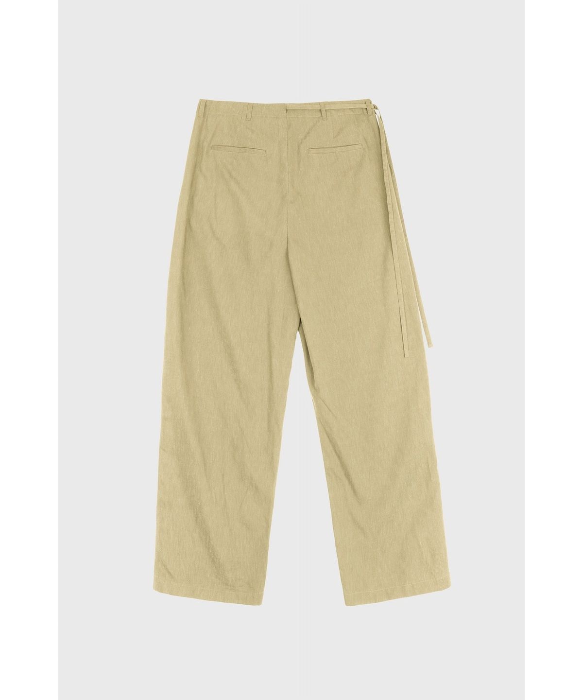유스(YOUTH) Side String Pants - Light Yellow