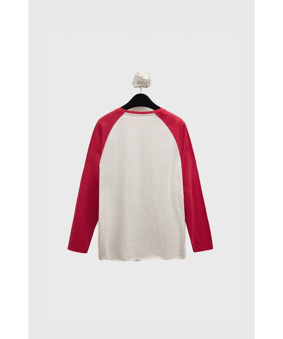 유스(YOUTH) Cut-off Raglan L/S T-shirt - Red (5/29 예약발송)