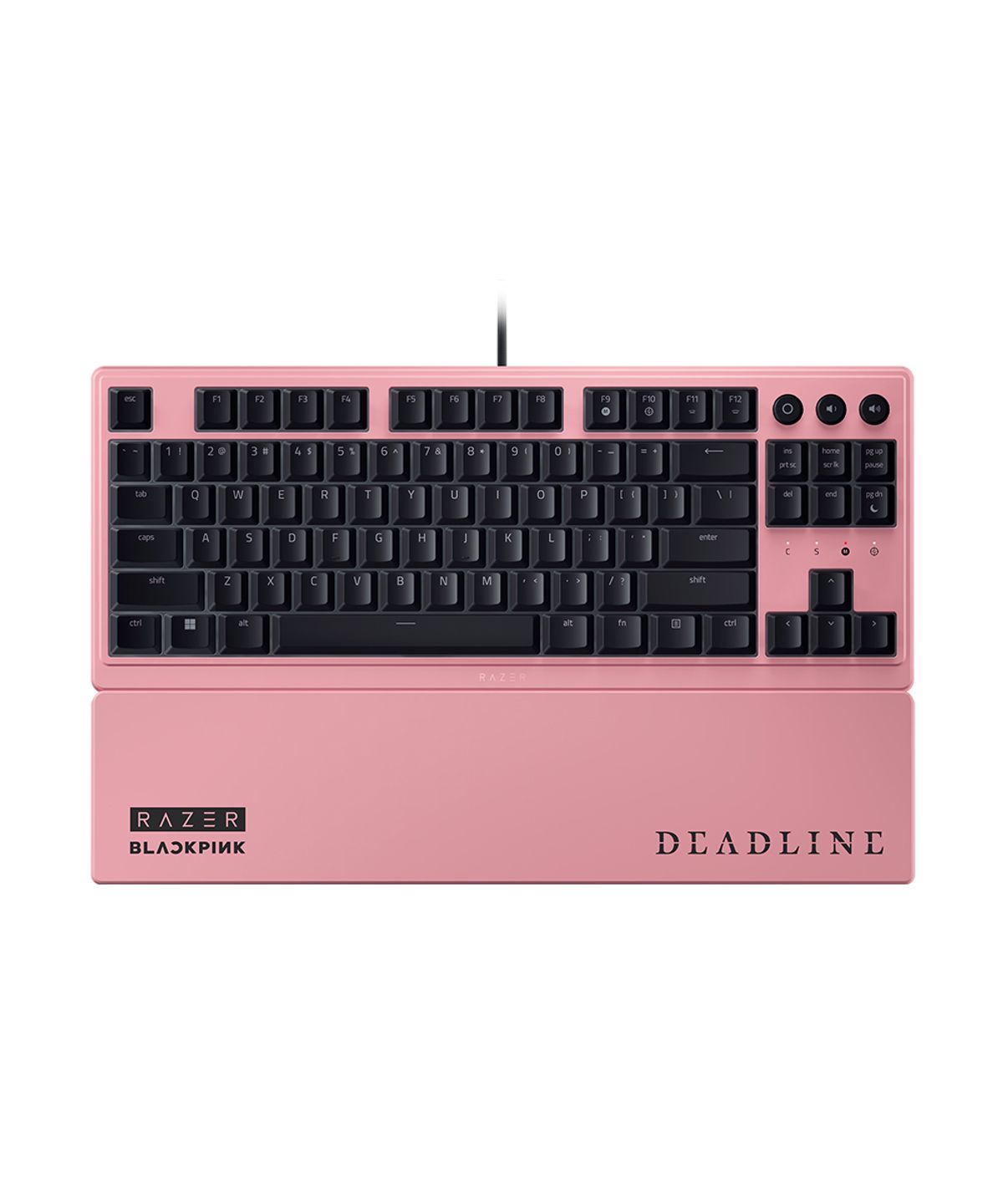 레이저(RAZER) 레이저코리아 오나타 V3 TKL 블랙핑크 에디션 유선 게이밍 키보드