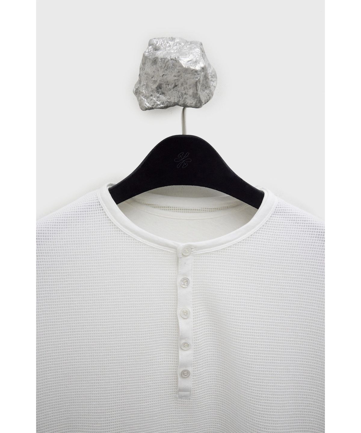 유스(YOUTH) Layered Net H/S T-shirt - White