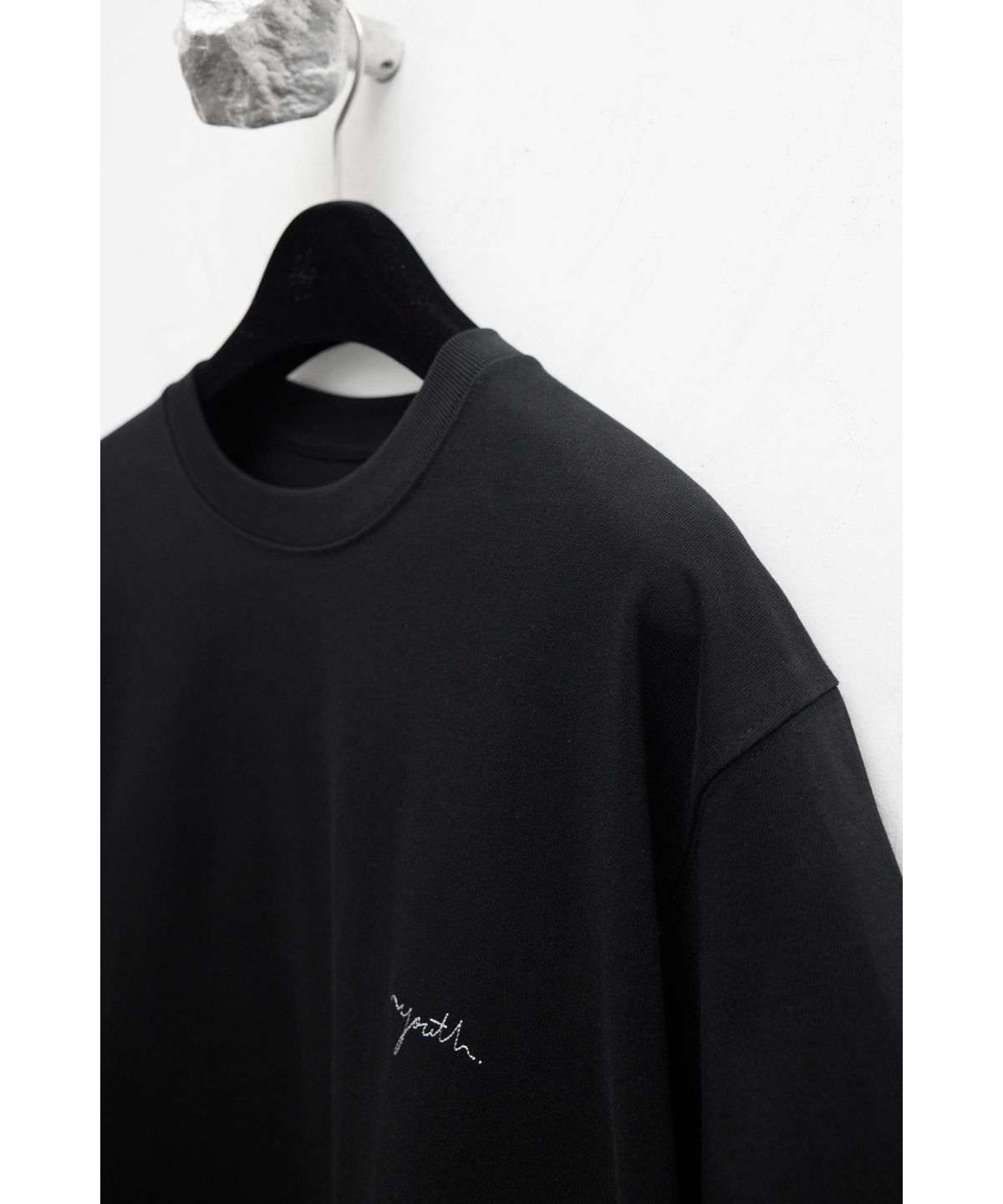 유스(YOUTH) H/S Logo T-shirt - Black