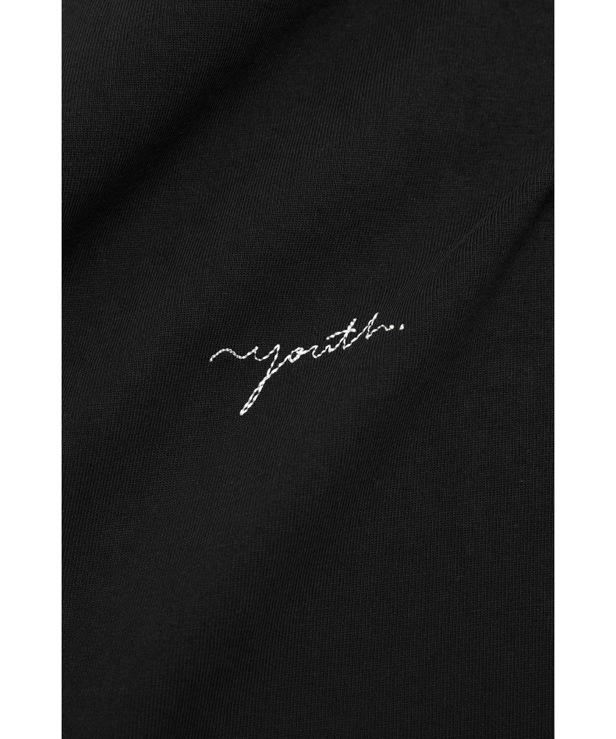 유스(YOUTH) H/S Logo T-shirt - Black