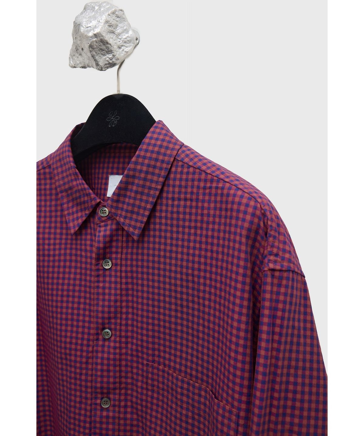 유스(YOUTH) Gingham Check Shirt - Red