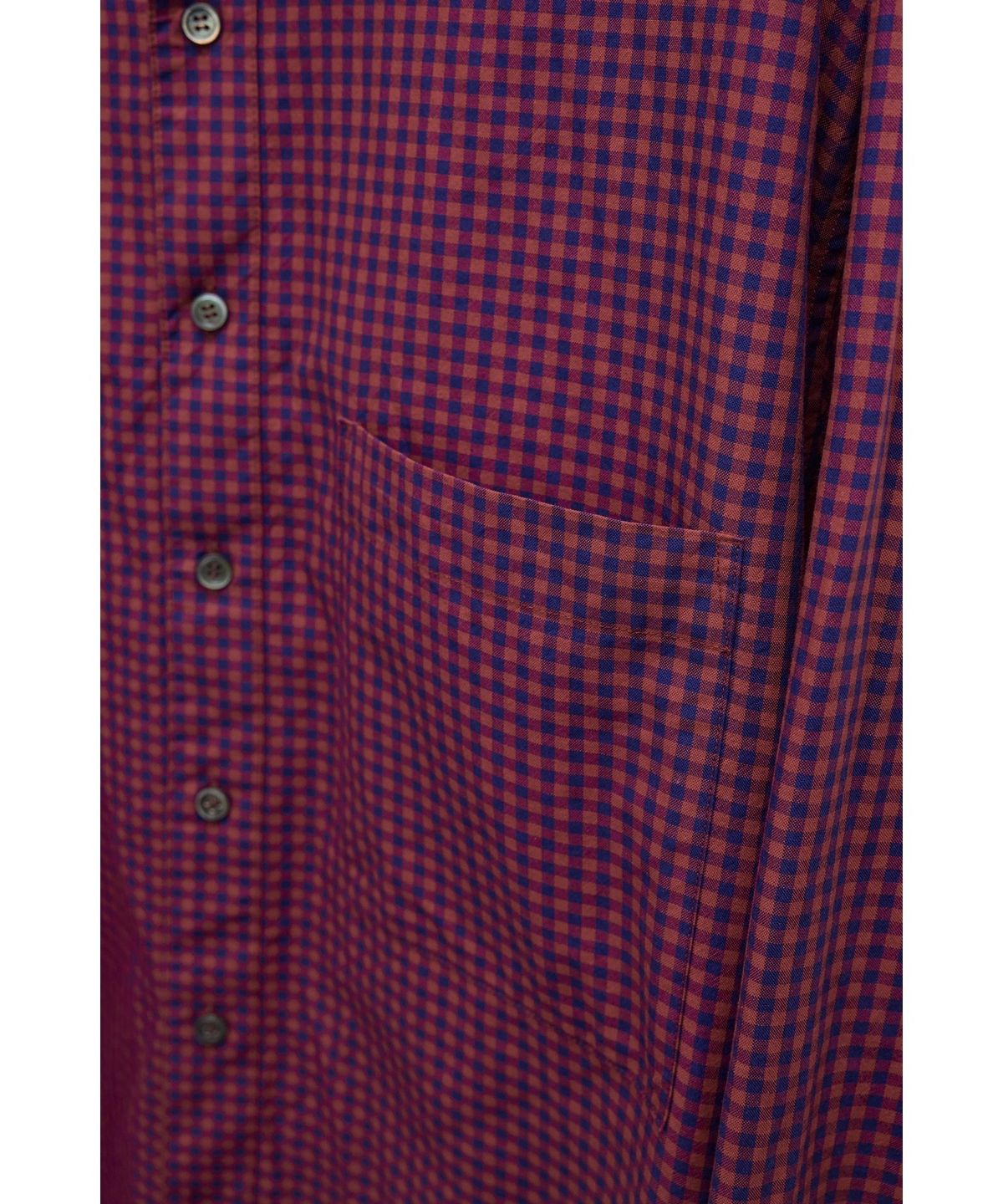 유스(YOUTH) Gingham Check Shirt - Red