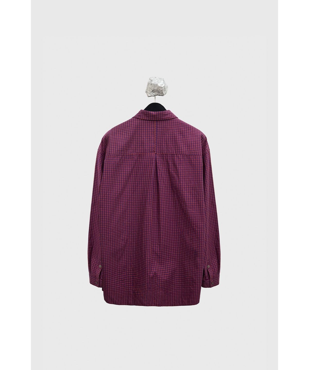 유스(YOUTH) Gingham Check Shirt - Red