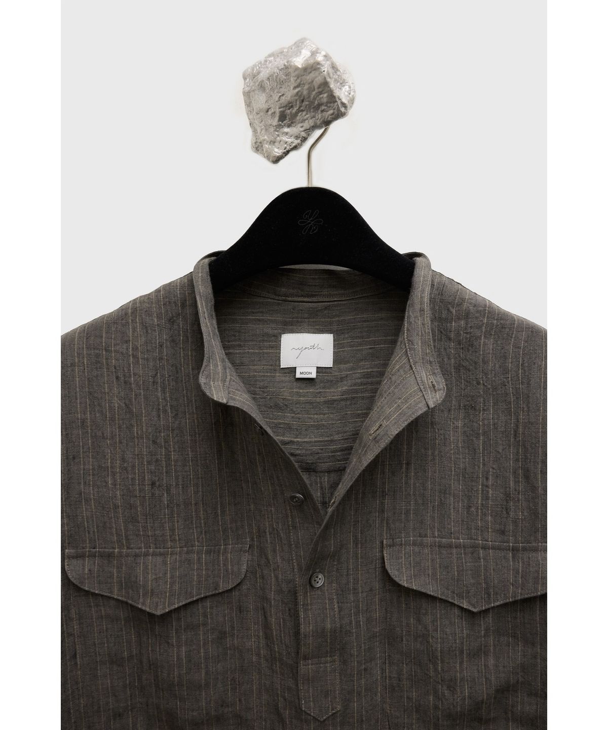 유스(YOUTH) Linen Smock - Brown