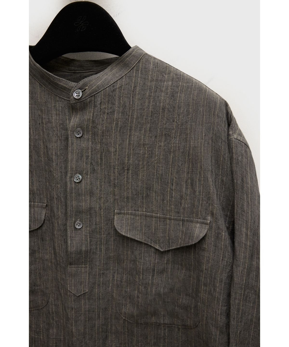 유스(YOUTH) Linen Smock - Brown