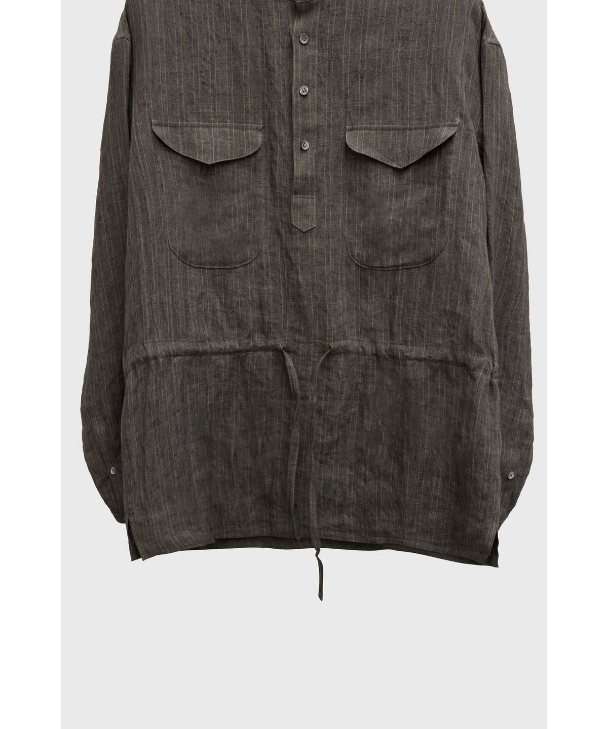 유스(YOUTH) Linen Smock - Brown