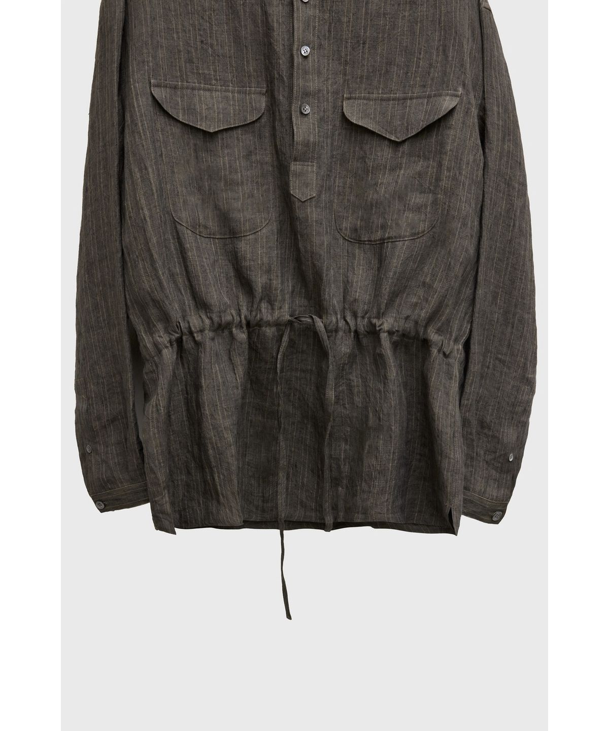 유스(YOUTH) Linen Smock - Brown