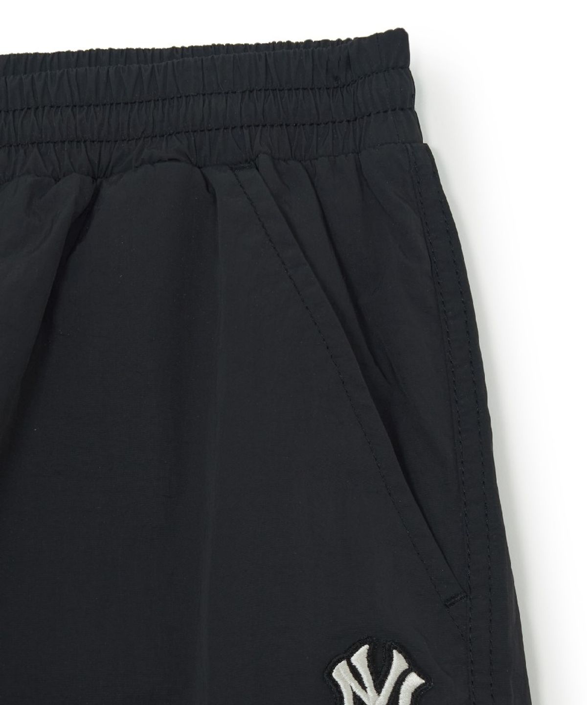 엠엘비 키즈(MLB KIDS) 걸즈 리본 카고 우븐팬츠 NY (Black)