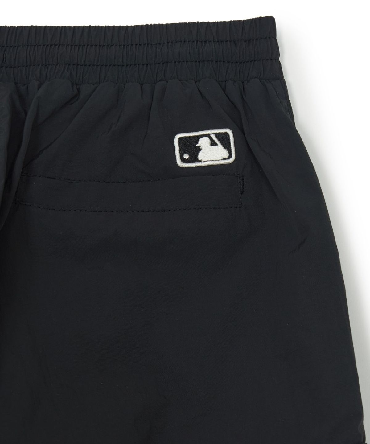 엠엘비 키즈(MLB KIDS) 걸즈 리본 카고 우븐팬츠 NY (Black)