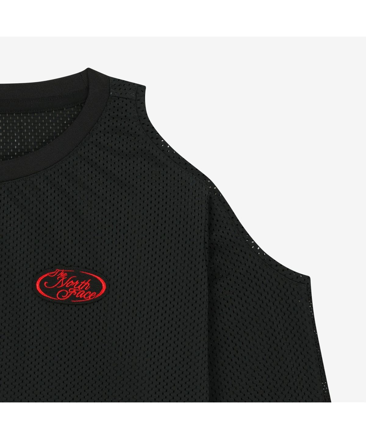 노스페이스(THE NORTH FACE) NT7TS31J 여성 에어로넷 긴팔 티 BLACK