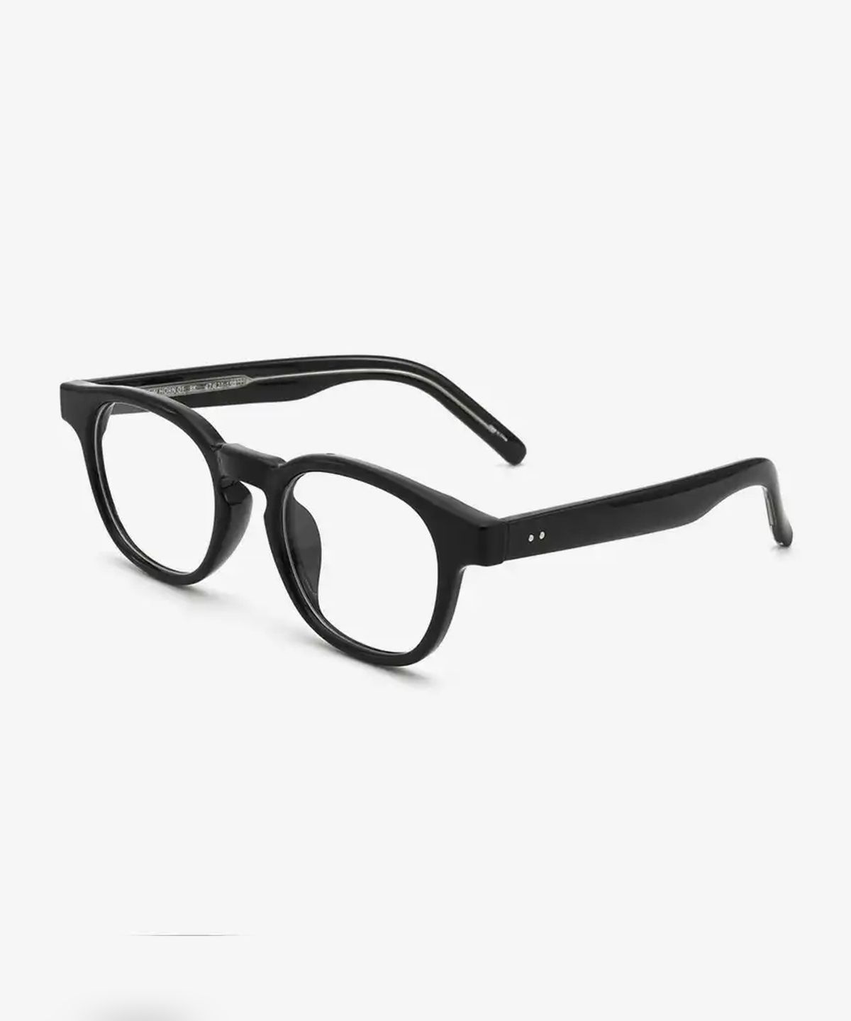 스타일워크(STYLEWORK) 블랙 SW HORN 01 BK 스타일워크 안경테