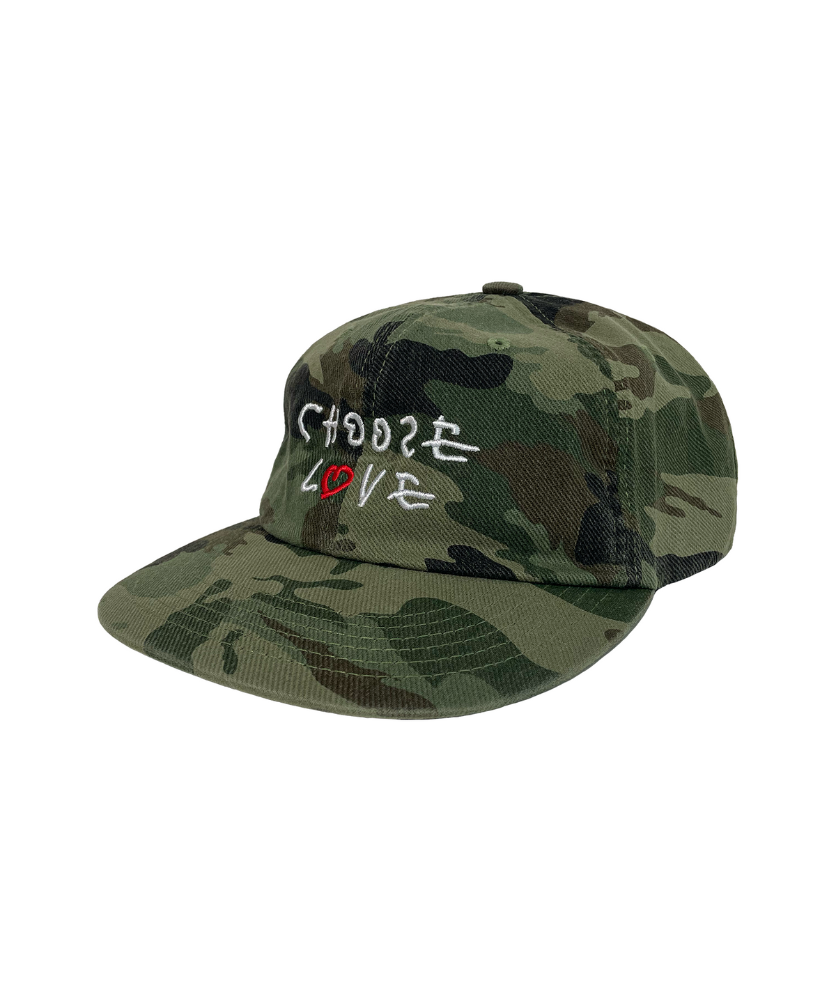 블룰루(BLUELUE) CHOOSE LOVE CAP (camo)