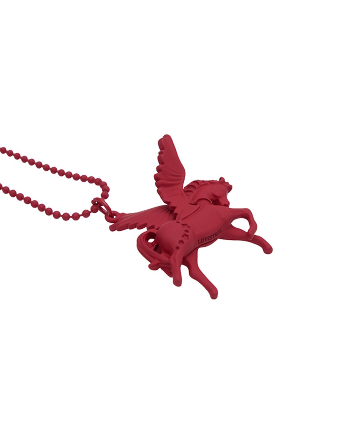 러브이즈트루(LUVISTRUE) SY HORSE NECKLACE(RED)