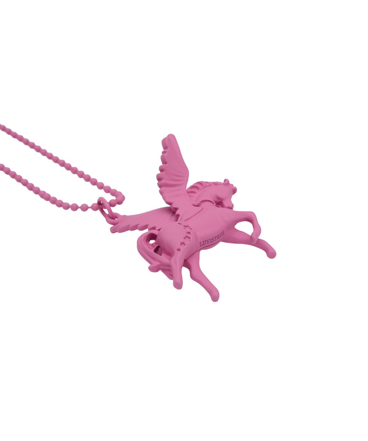 러브이즈트루(LUVISTRUE) SY HORSE NECKLACE(PINK)