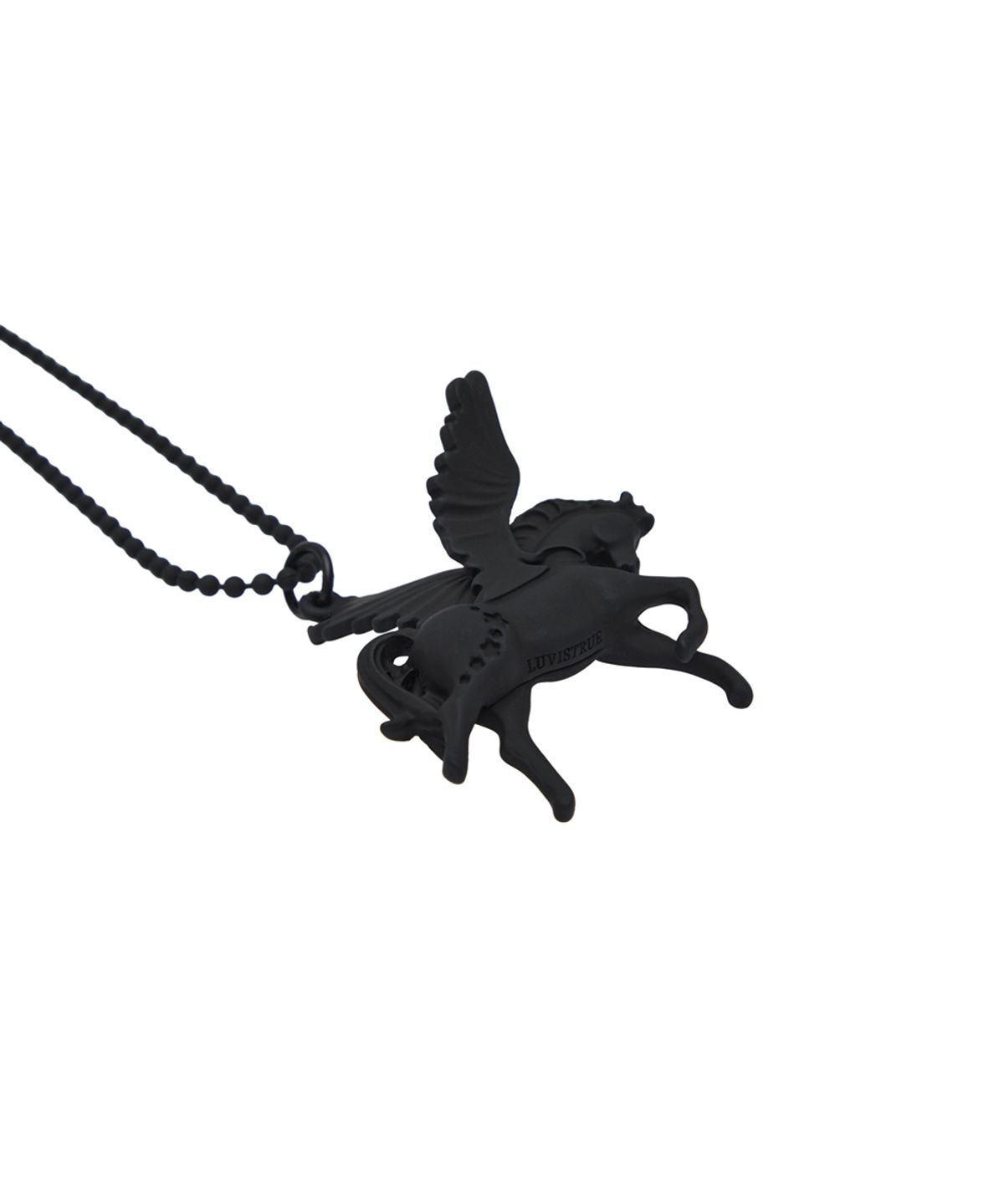 러브이즈트루(LUVISTRUE) SY HORSE NECKLACE(BLACK)
