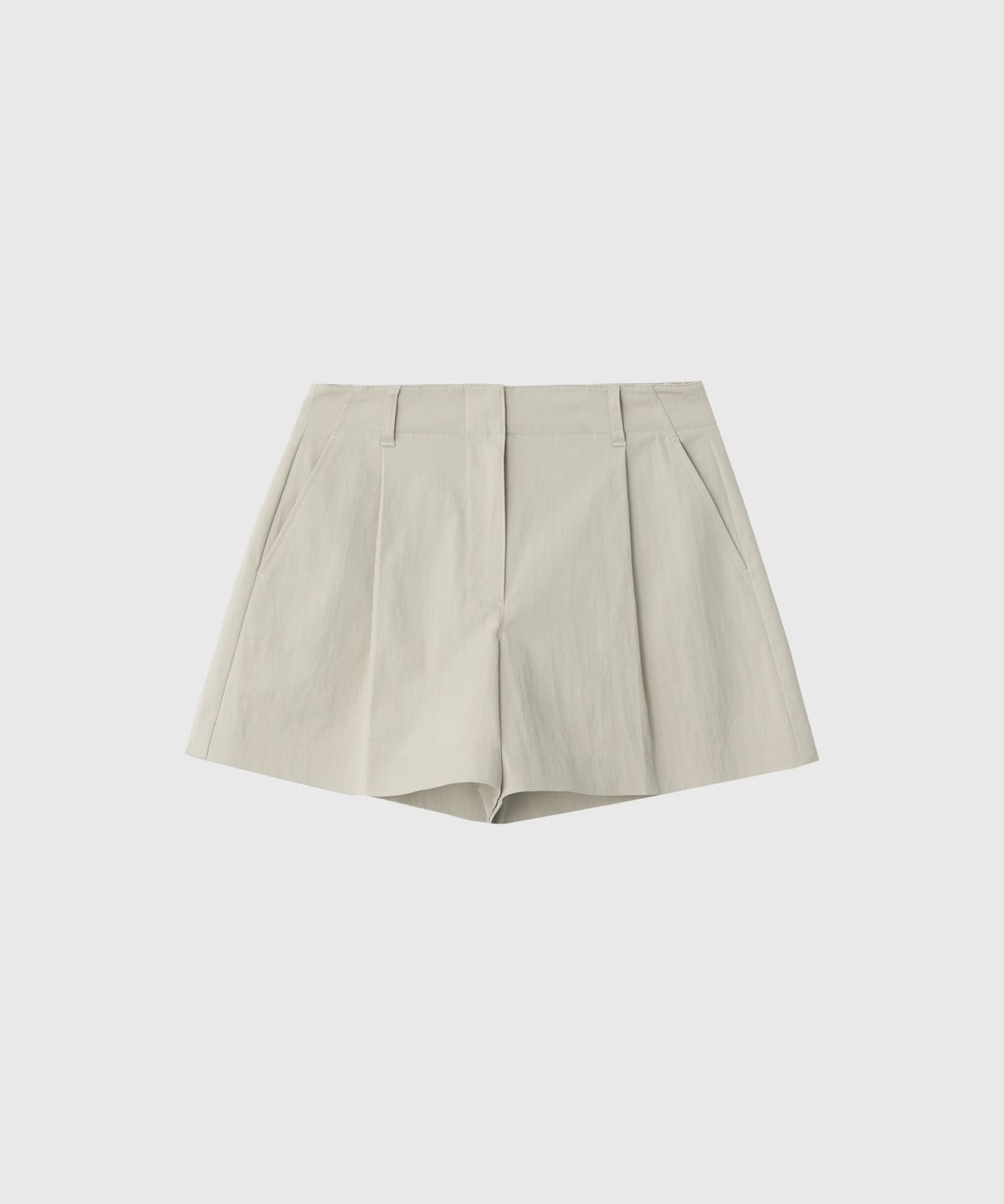 룩캐스트(LOOKAST) 에블린 원턱 쇼츠 / EVELYNE ONE-TUCK SHORTS_3colors
