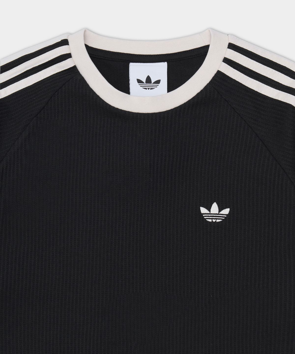 아디다스(ADIDAS) 와플 3S 티 - 블랙 / KW7444