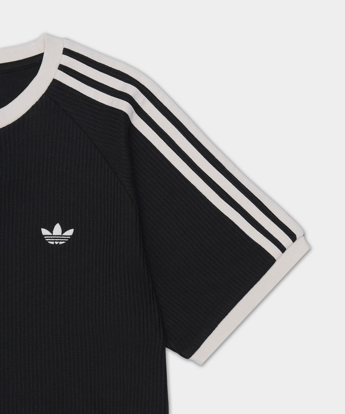 아디다스(ADIDAS) 와플 3S 티 - 블랙 / KW7444