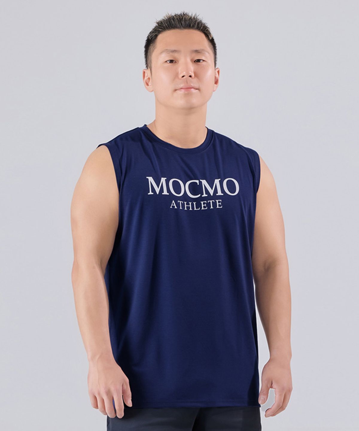 모크모(MOCMO) 애슬릿 나시 티셔츠