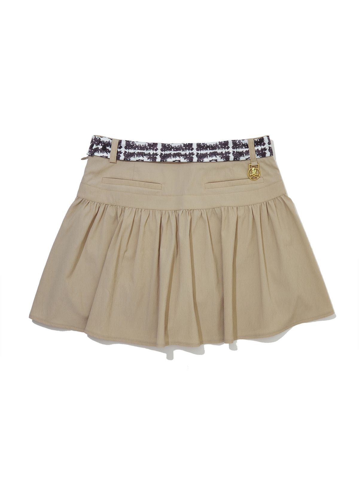 마크앤로나(MARK&LONA) W GN UNBALACE WOVEN SKIRT LS2IE76F