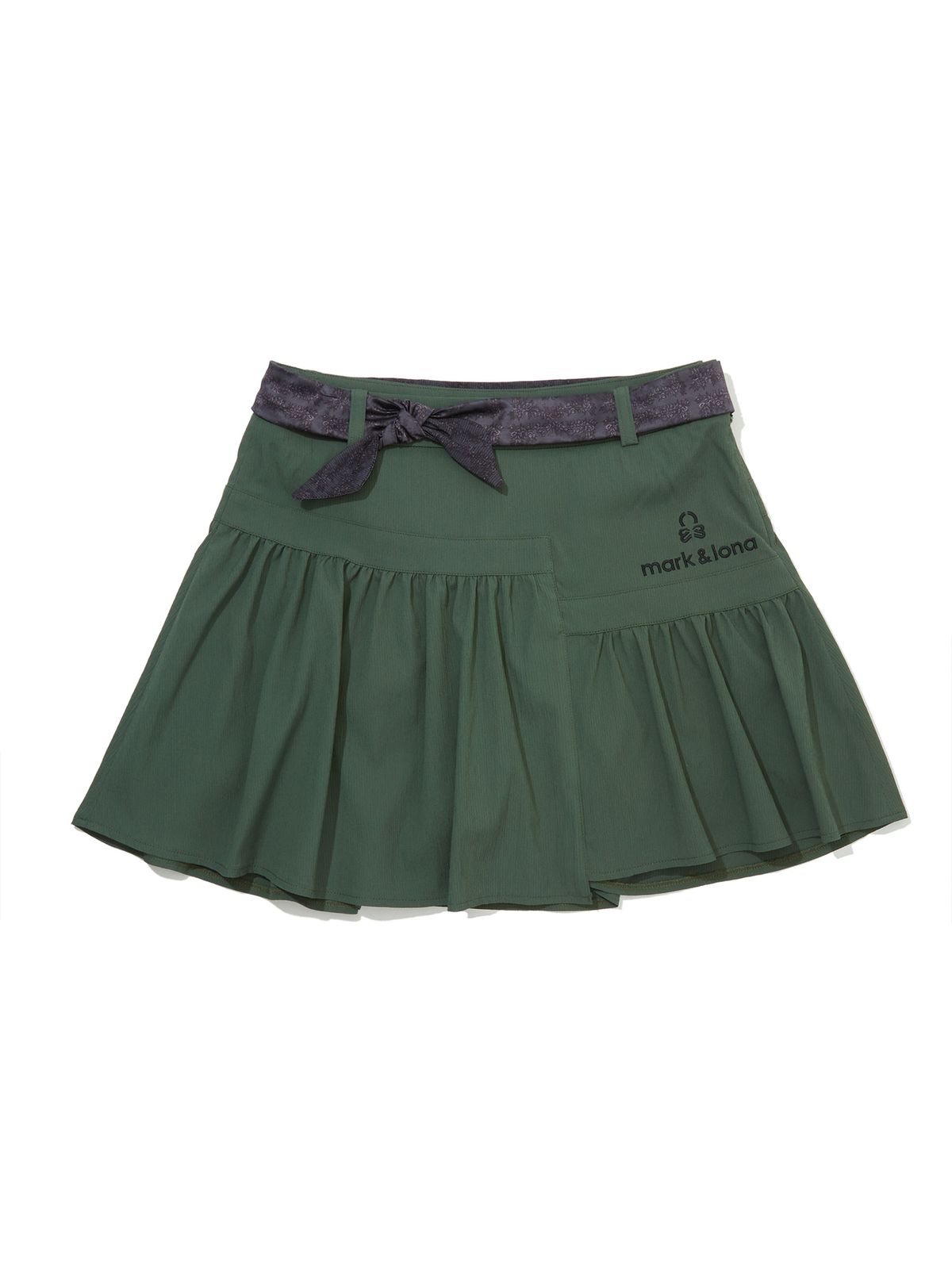 마크앤로나(MARK&LONA) W GN UNBALACE WOVEN SKIRT LS2IE76F