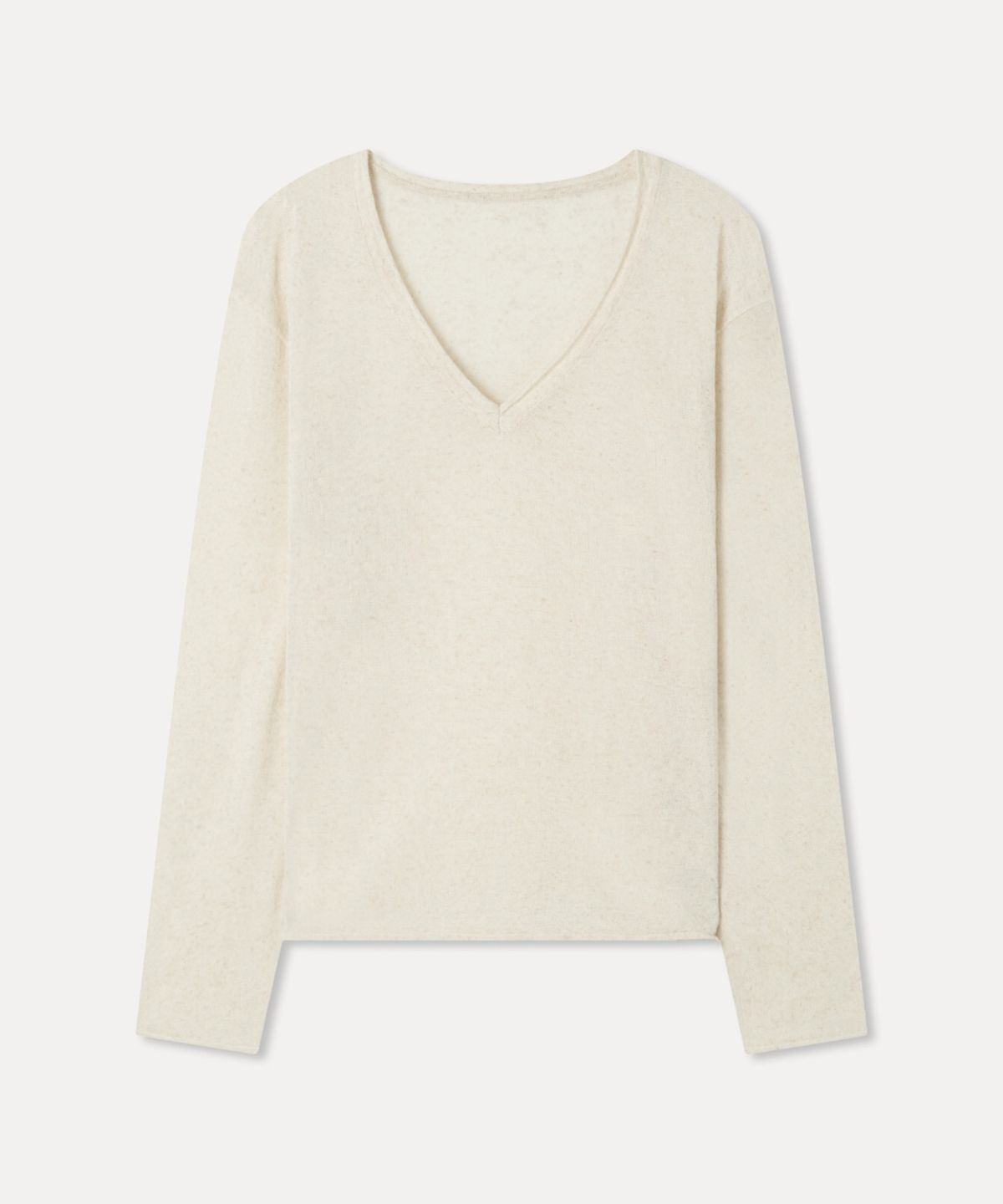 미쏘(MIXXO) 딥브이넥 썸머 니트_MIWKAG70MS