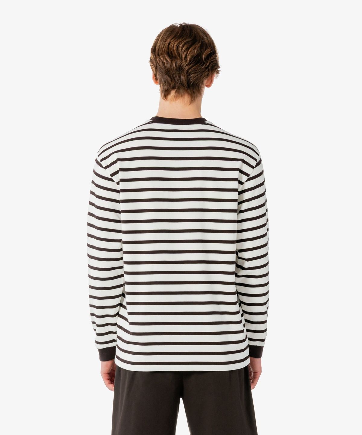 라코스테(LACOSTE) 남성 긴팔 스트라이프 티셔츠 TH338E-56G 3LA