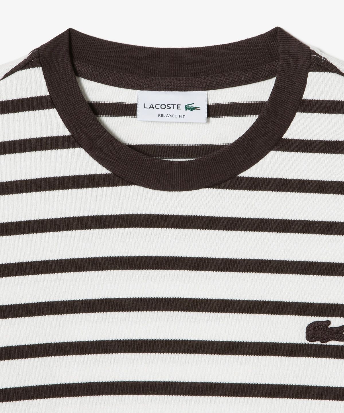 라코스테(LACOSTE) 남성 긴팔 스트라이프 티셔츠 TH338E-56G 3LA