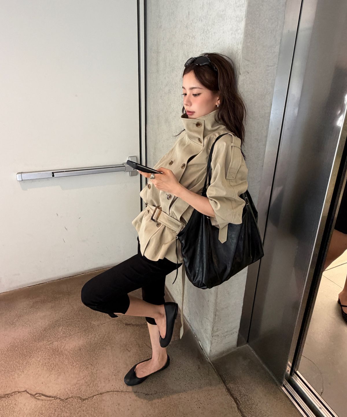 미쏘(MIXXO) Large Shopper Bag_MIABGG60QB MIABGG90QB