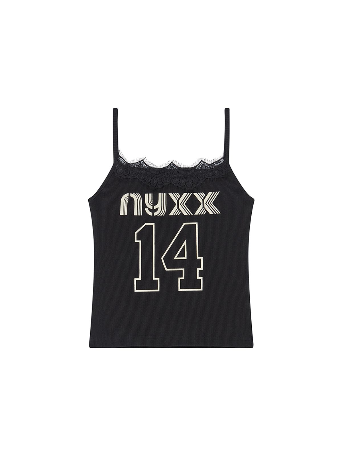엔와이엑스엑스(NYXX) LACE SLEEVELESS BLACK