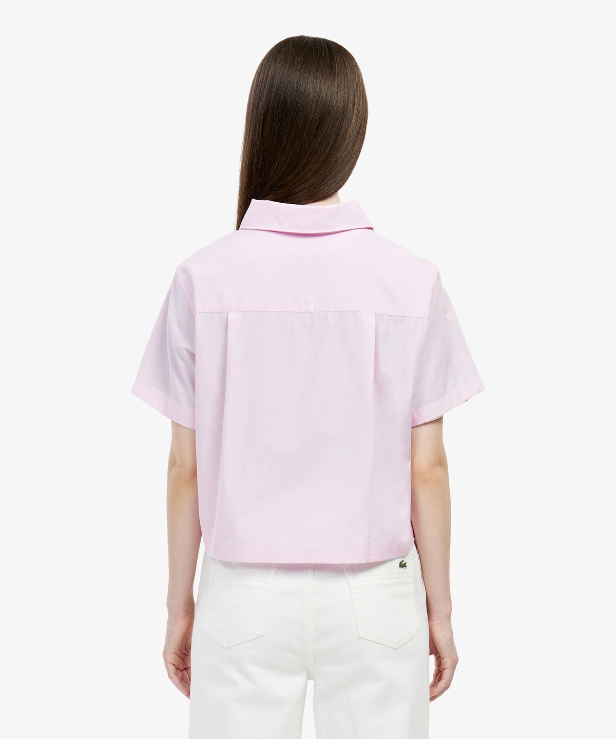 라코스테(LACOSTE) 여성 JP 코튼린넨 반팔셔츠 CF9479-56G Z4H