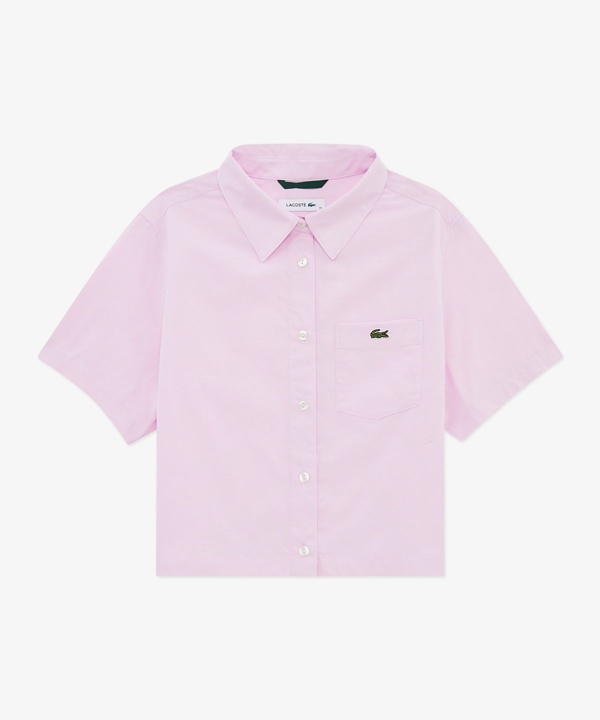 라코스테(LACOSTE) 여성 JP 코튼린넨 반팔셔츠 CF9479-56G Z4H